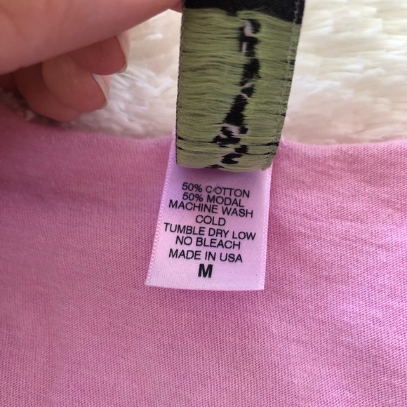 TECHSTYLES • Bert’s Surf Shop Emerald Isle Carolina Coast OBX Purple Tank Top - Picture 3 of 5